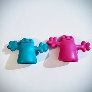 Pair Of Vintage Alessi Bottle Toppers